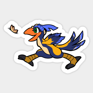 Happy Flut Flut Sticker